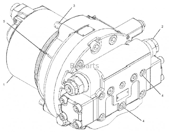 Ekskawator Motor podróży Assy E325 E329D Final Drive Assy 2042674 199-4521 227-6138 227-6116 267-6796