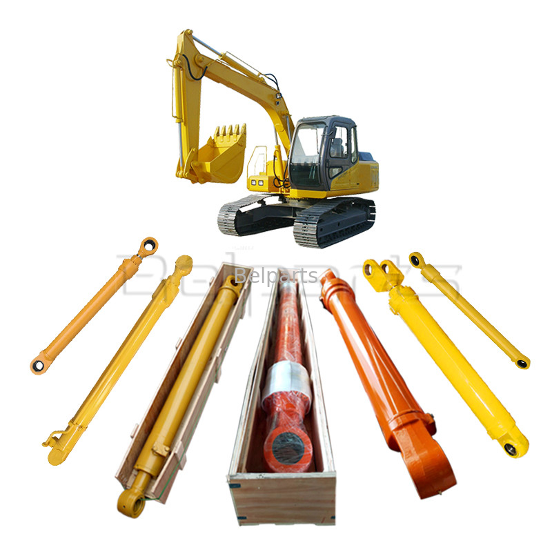 Części koparki hydrauliczne EX220-5 EX220LC-5 EX230LC-5 Boom Arm Bucket Cylinder Assy dla Hitachi 9101315 9104173