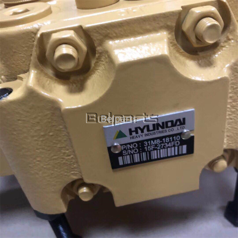 Wyrób hydrauliczny R55-7 R60-7 Główny zawór sterujący Hyundai 31M8-19121 31M8-10110 31M8-10120