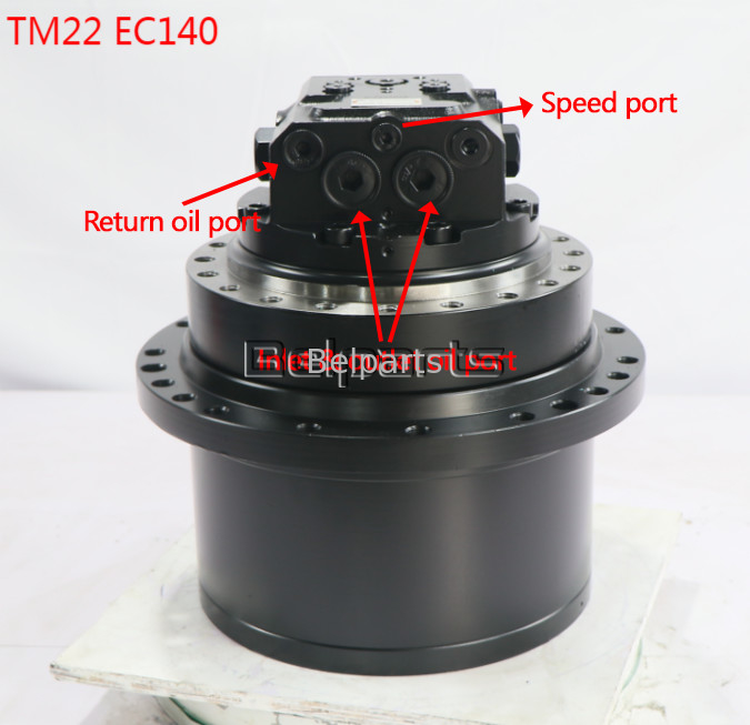 Części koparki TM22VC GM22VC EC140 Final Drive PC135 PC150 DH135 SK130 SK140-8