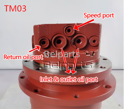 TM03 Części koparki MAG18VP-230 MAG18VP-350 Yanmar B22 B25V B37V B27 VIO30 Ostatni napęd