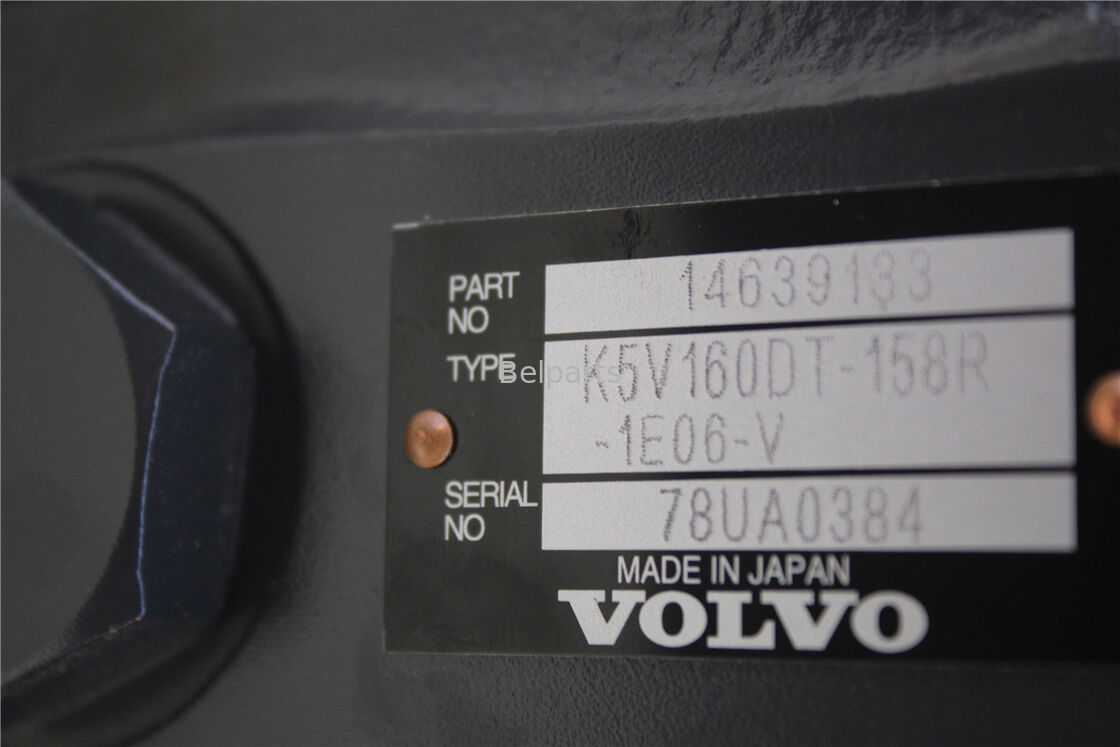 EC300D EC350D EC300DL Pompa hydrauliczna do koparek VOLVO Części zamienne 14639133 Główna pompa tłokowa K5V160DT-158R-1E06-V