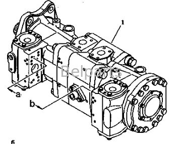 Główna pompa hydrauliczna dla KOMATSU PC1000-1 PC1000LC-1 PC1000SE-1 PC1000SP-1 Części koparki Pumpy tłokowe 708-27-01080 708-27-02060 708-27-01090