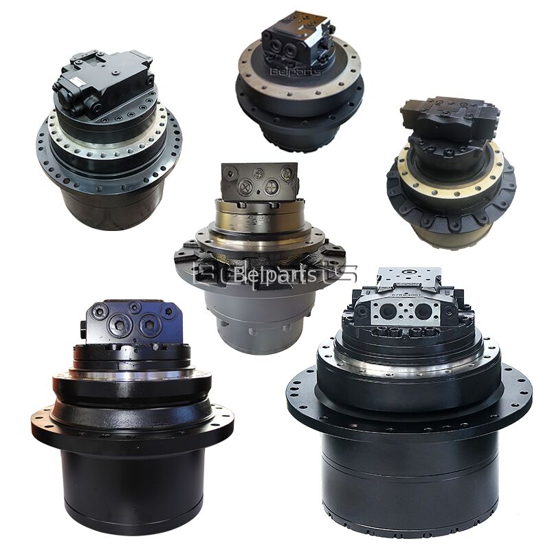 Ostatni napęd dla PC650-5 PC650LC-5 PC650SE-5 PC710-5 PC710SE-5 KOMATSU Części koparki 209-27-00200 209-27-00210 209-27-00220 209-27-00230 Napęd hydrauliczny Reduktor silnika podróży