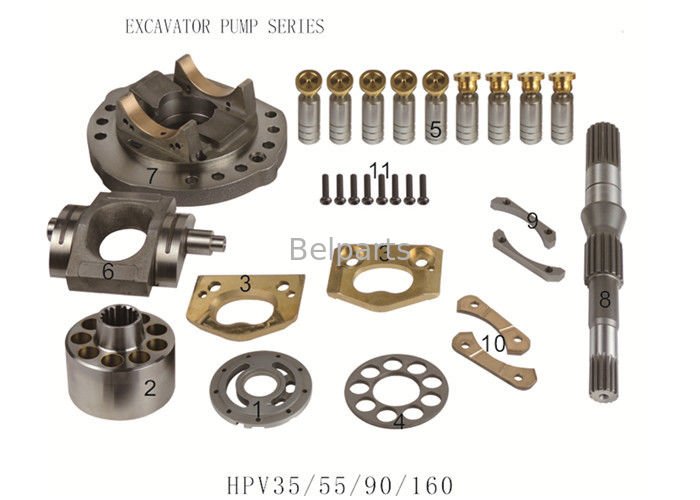 705-56-24080 Części zamienne do koparek HPV35 / 55/90/160 Części do naprawy silnika hydraulicznego