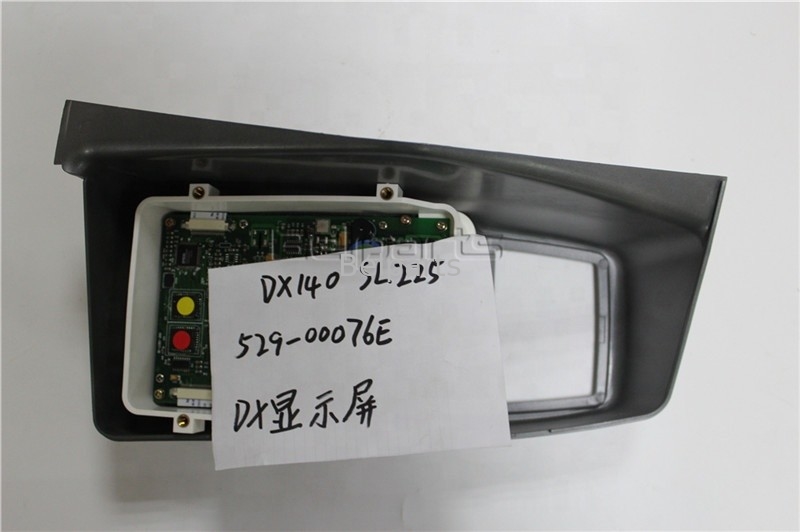 Monitor koparki DX140 Panel wyświetlacza klastra SL225 Monitor koparki 529-00076E