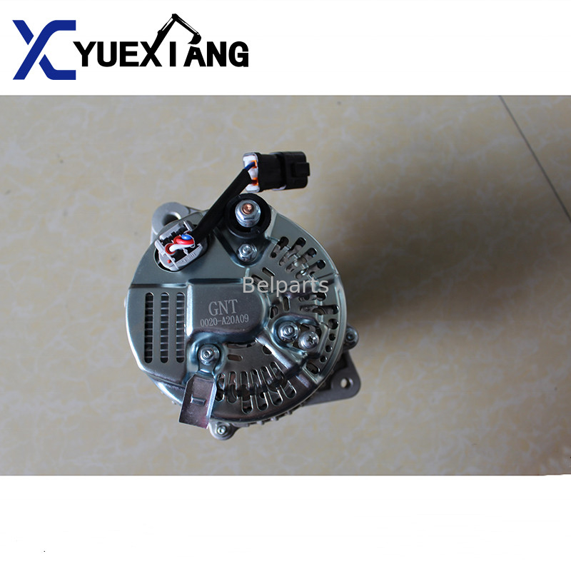 Belparts Koparka Alternator PC200-7 PC200-8 PC200-6 Generator 600-861-3420 600-821-6130 101211-7960 Silnik 6D107