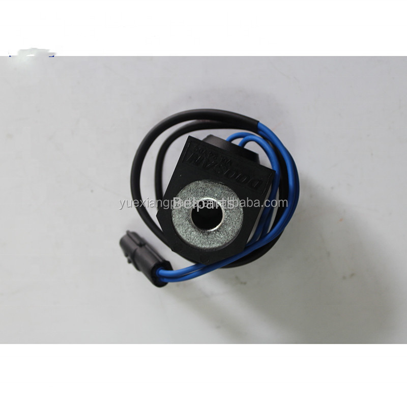 Części elektryczne koparki Belparts Cewka magnetyczna 24V Cewka elektromagnetyczna Cewka elektromagnetyczna DH do koparki VDL24 DX470 DH220-5