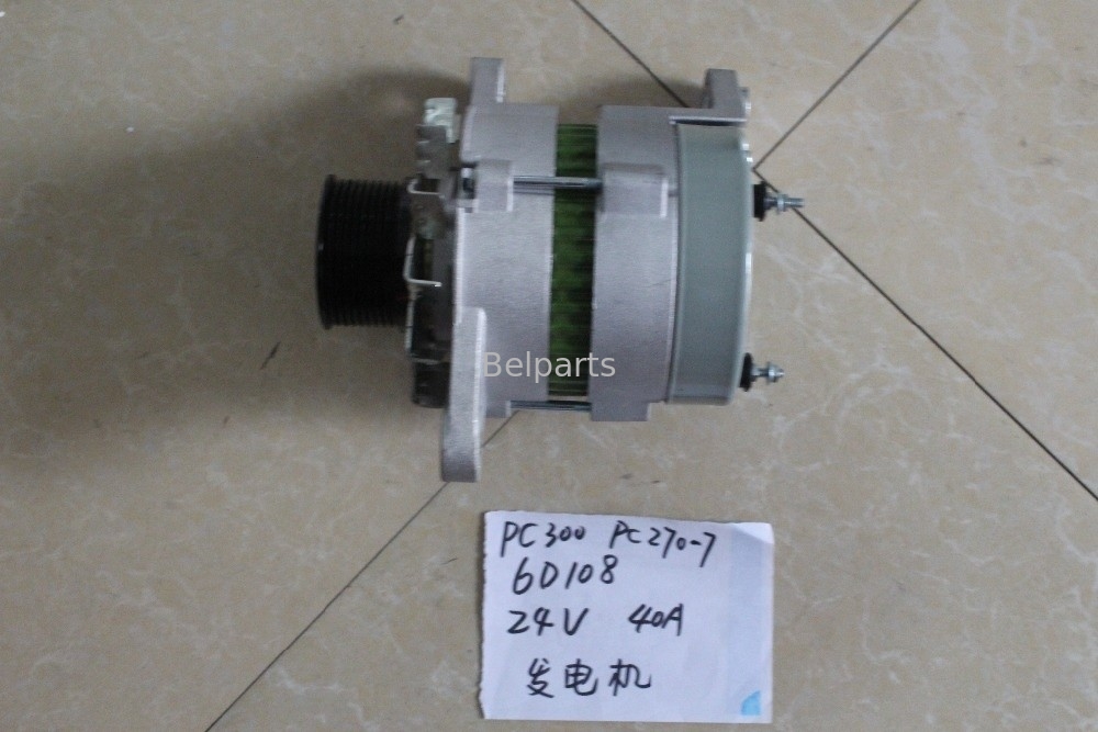 Części do koparek Belparts PC300-6 PC270-7 PC300-5 PC300-7 Alternator silnika 6D108 600-821-6160 0-33000-6511 Generator