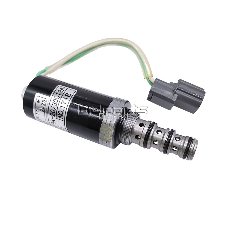 Małe części do koparek hydraulicznych SK200-5 12A-101 12A-111 G24D12 G24Y12 Zawór elektromagnetyczny pompy głównej