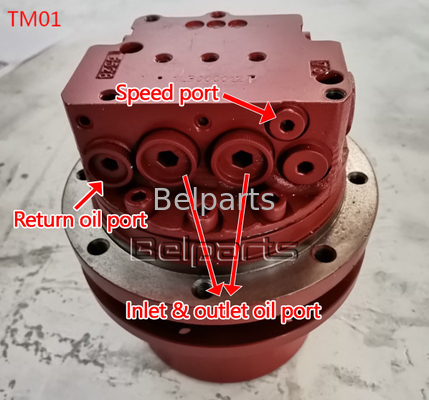 Części bel U15-3 KX41.2 KX41.2V KX36.3 K008 Ekskawator Silnik hydrauliczny Kubota15 SK1.5 Do TM01